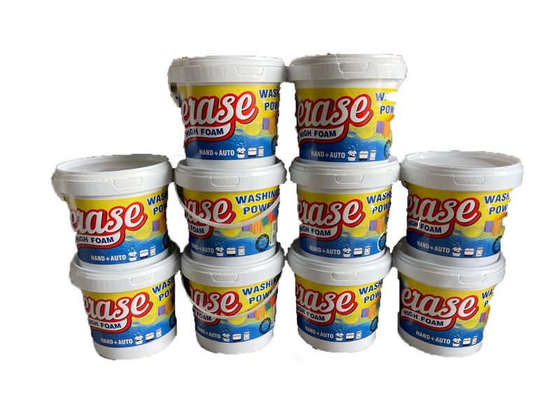 Erase High Foam washing powder Hand + Auto 1kg
