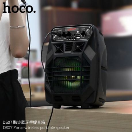 Hoco DS07 'Force Series' Bluetooth Speaker With Wired Microphone ...