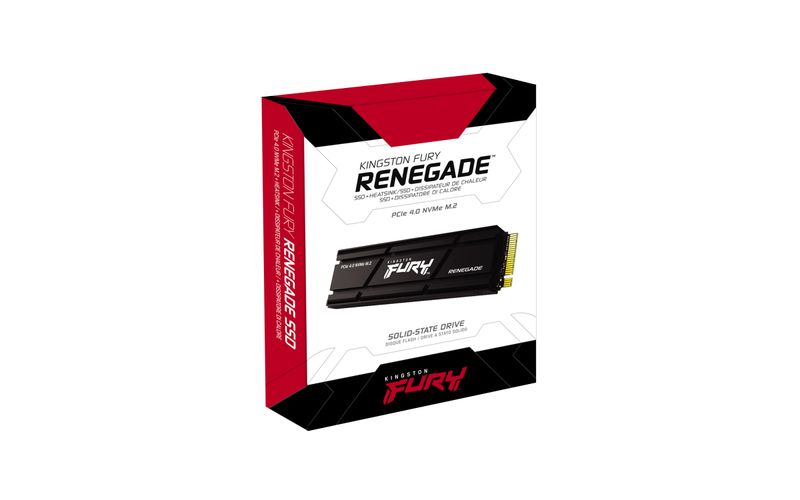 Kingston Fury Renegade 2TB PCIe Gen 4.0 NVMe M.2 Internal Gaming SSD