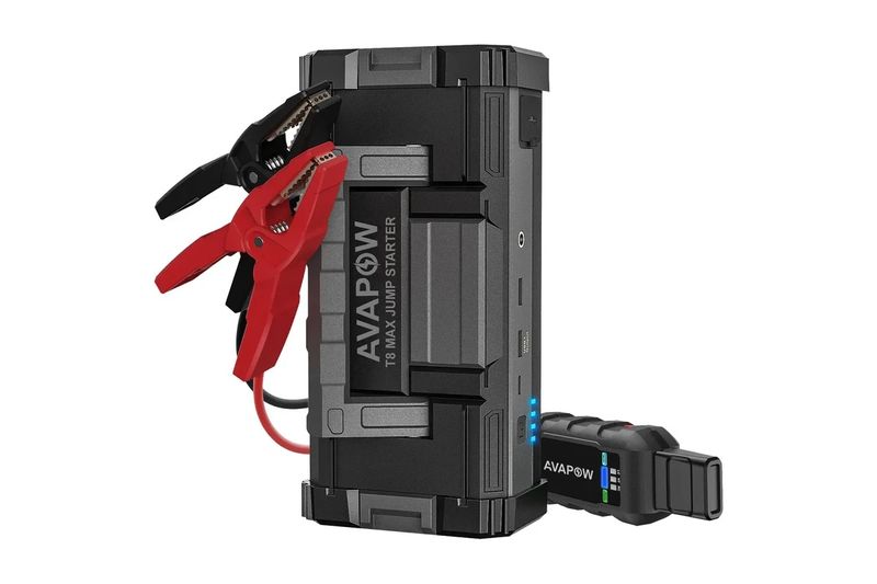 AVAPOW T8 MAX Car Battery Jump Starter 6000A booster pack