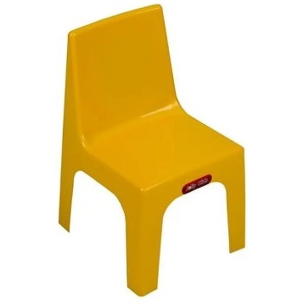 Jolly Kids- Yellow Plastic Chair