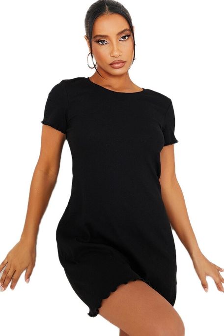 black t shirt dress uk