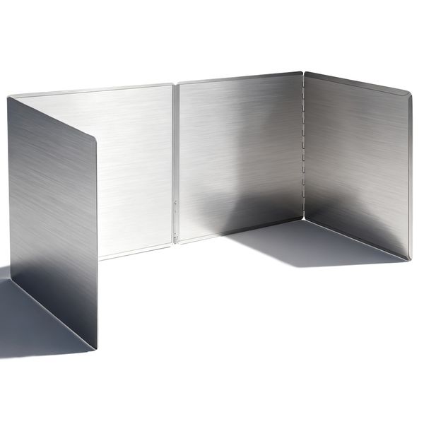 Topika Stainless Steel Splatter Guard for Frying, Foldable Splatter Screen