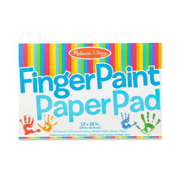Melissa &amp; Doug Finger Paint Paper Pad