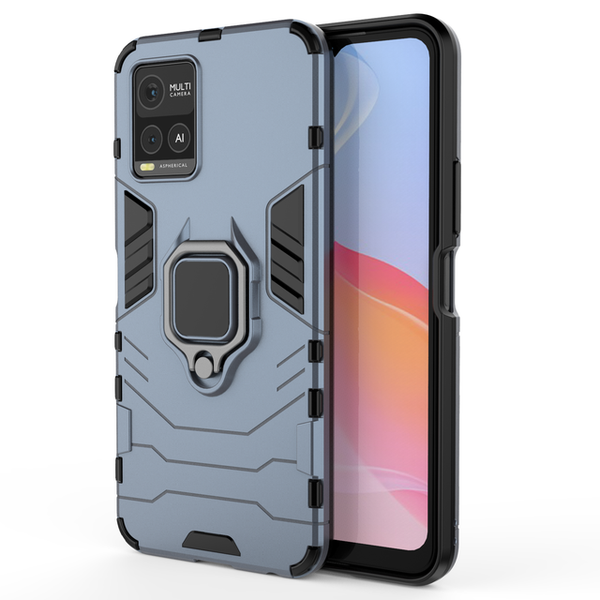 Shockproof Tiger Kickstand Magnetic Ring Case For Vivo V21 VivoV21 5G