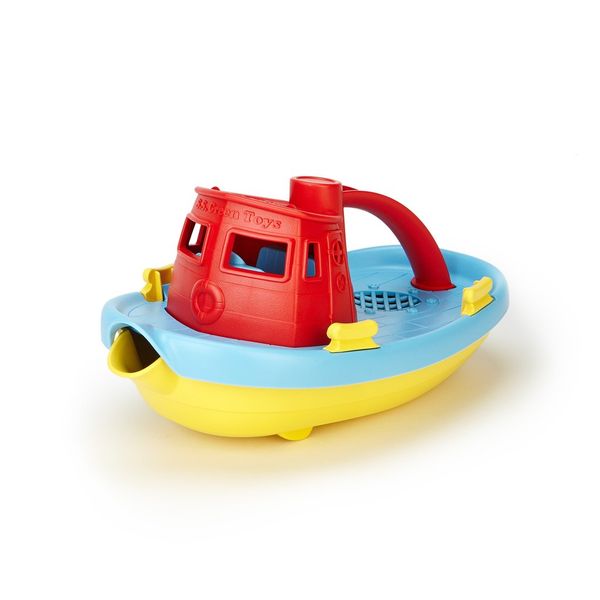 Green Toys - 100% Recycled Plastic Tugboat Bath/Water Play Toy