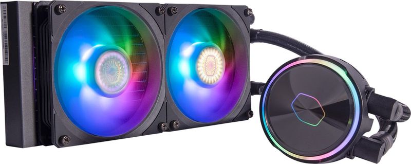 Cooler Master PL240 FLUX - 240mm AIO Cooler - Dual pump chamber - low profile radiator (Has LGA1700)