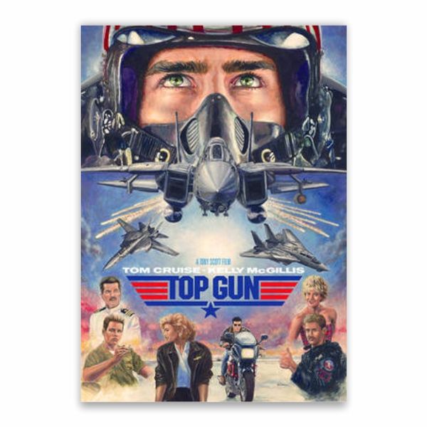 Top Gun Movie Poster - A1