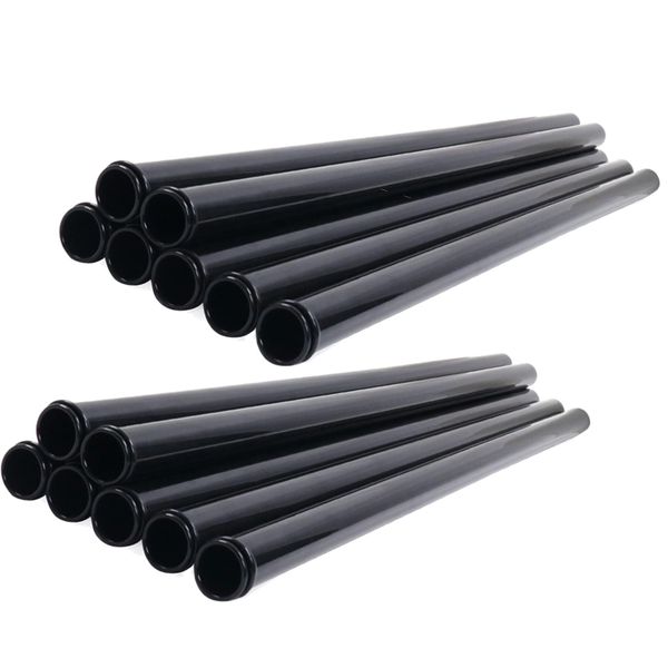 14x Golf Club Tube Black Golf Bag Tubes for Training Equipment Home Gym