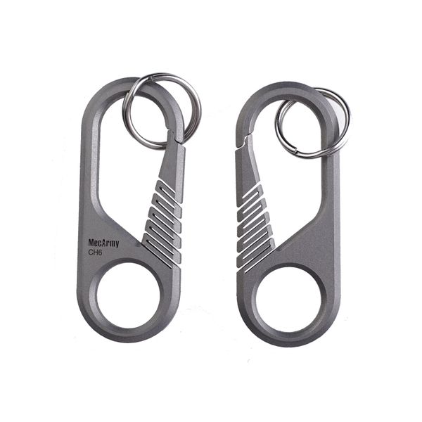 TC4 Titanium Alloy Mini EDC Carabiner/Keyring