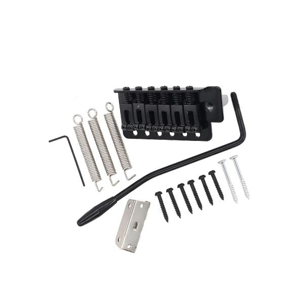 QKTNIUBI Electric Guitar Single-Locking Tremolo Bridge