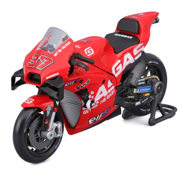 Maisto 1/18 GasGas Factory Racing Tech3 MotoGP 2023 - #37 Augusto Fernandez