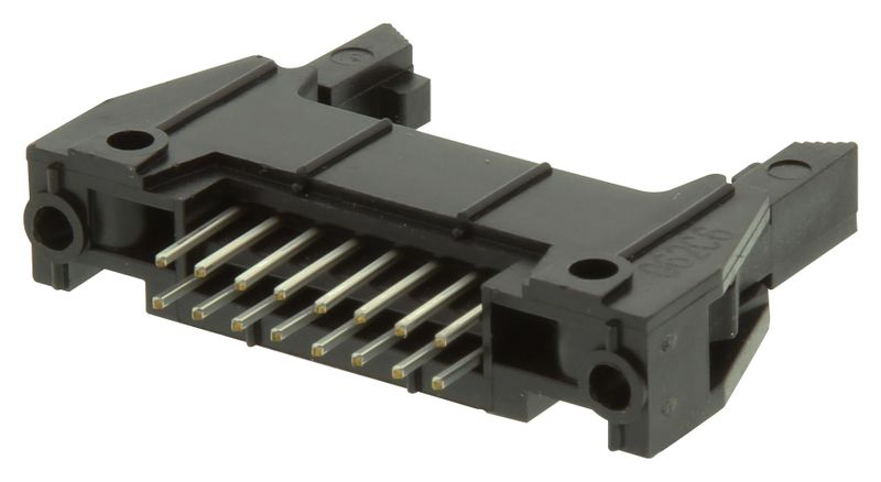 3M (N3433-6302RB) Pin Header, Long Latch, Wire-to-Board, 2.54 mm, 2 Rows
