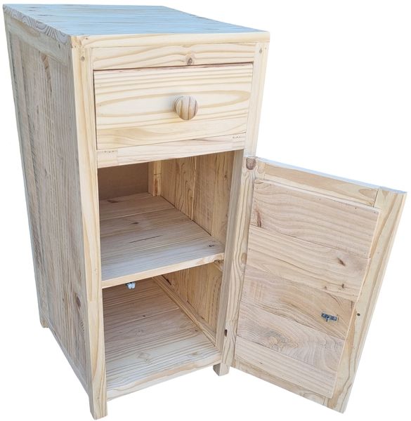 GC Rustic Multi Purpose Cupboard Unpainted