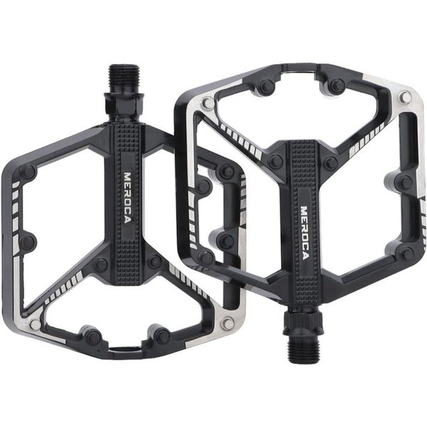 BlackDazzle Mountain Bike Pedals, Sealed Bearings Aluminum Alloy MTB Pedals