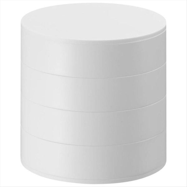 Rotating Multi-Layer Desktop Storage Box with Lid B