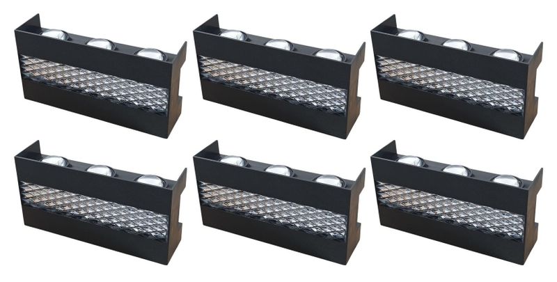 Hello Today Up Down LED RGB Wall Light Fixture 10W - 6 Pack