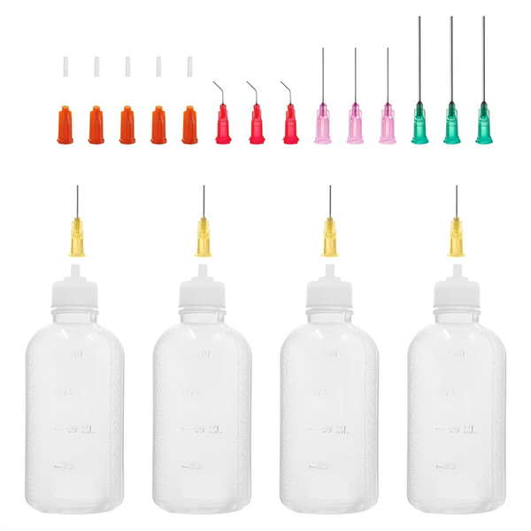 100Ml Precision Tip Applicator Bottle Blunt Tip Needle and Cap