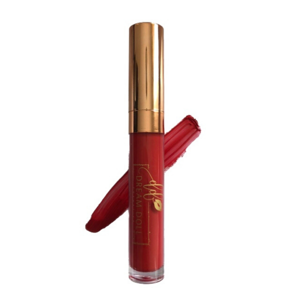 Dream Doll Cosmetics - Matte Liquid Lipstick - Bright Red