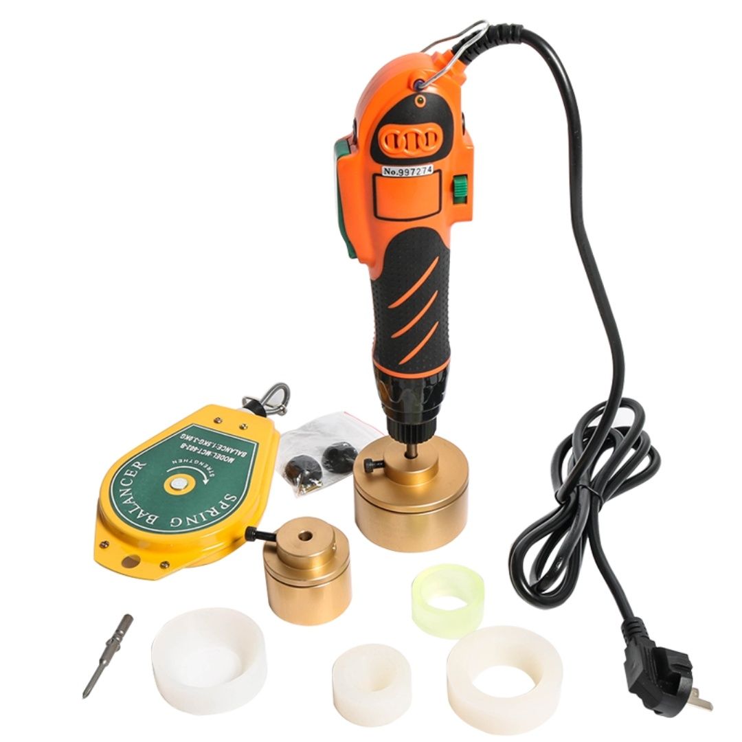 ZONESUN Handheld Bottle Capping Machine With Spring Balance, 10