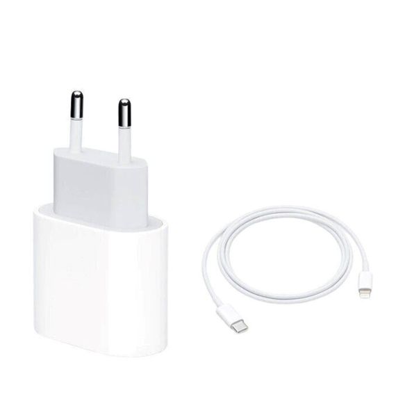 20W Fast Charger with Cable for Apple iPad - All Models