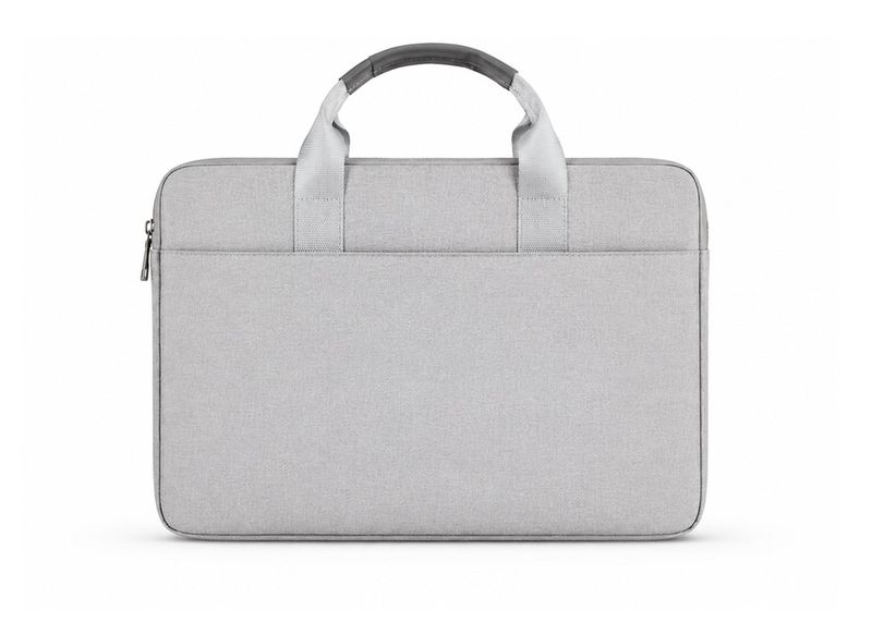16 Inch Laptop Sleeve Carry Bag Water Resistant Protective Briefcase Grey