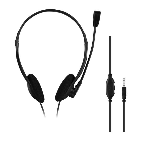 Volkano Chat 2 Aux Series Stereo Headset with Microphone