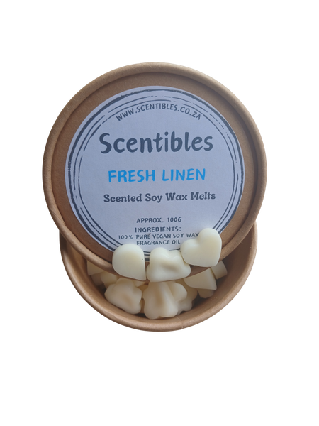 Scentibles - Fresh Linen Mini Wax Melts (100g)