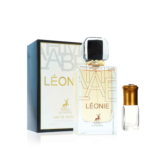 Leonie by Maison Alhambra for Women EDP - 100ml + Perfume Oil