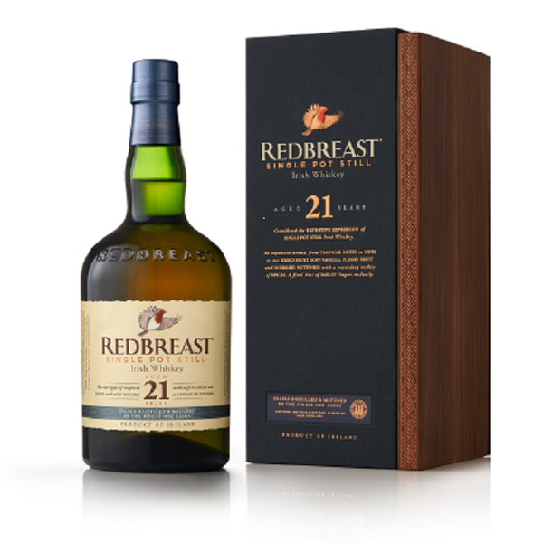 Redbreast 21 Year Old Single Pot Still Irish Whiskey 750ml