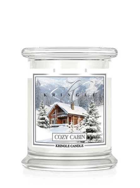Kringle Candle Scented - Cozy Cabin Medium Jar