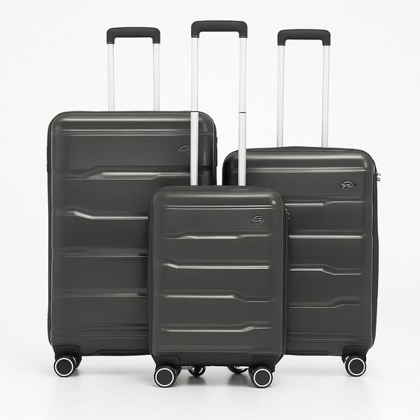 Easy Travel Light Weight Unbreakable 3 Piece Suitcase(Luggage)Set
