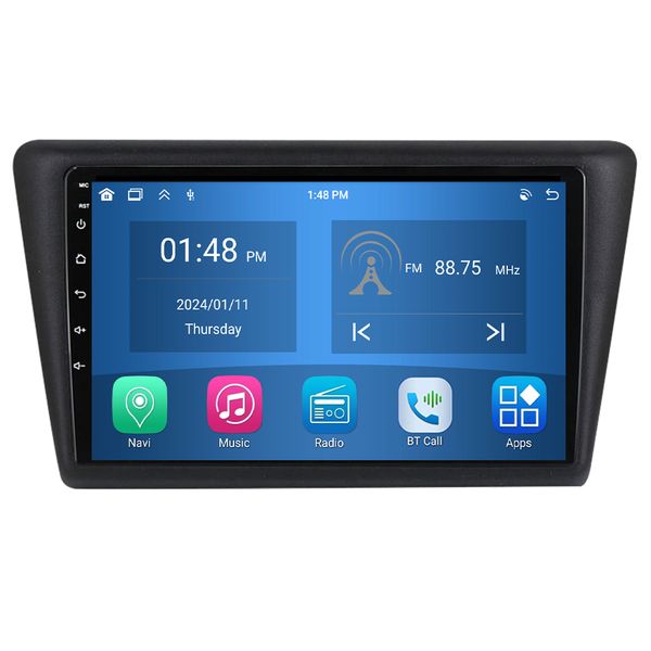 4G+64G Car Radio Bluetooth CarPlay GPS Navigation with Rapid 2013 - 2017
