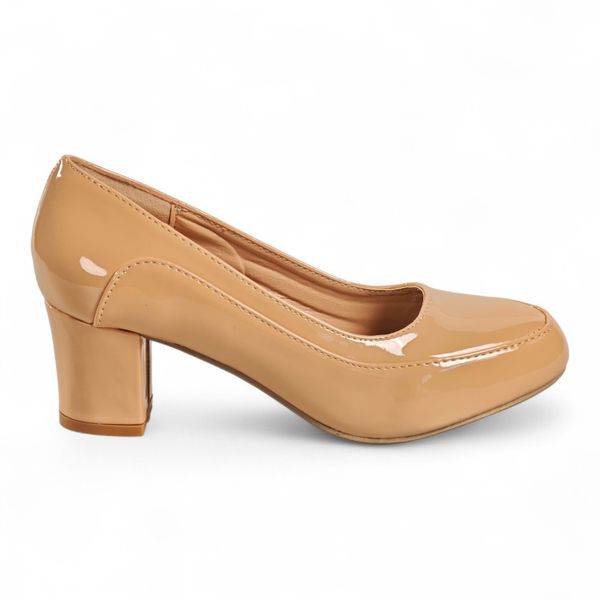 TTP Comfortable Block Heel Patent Courts JSF10