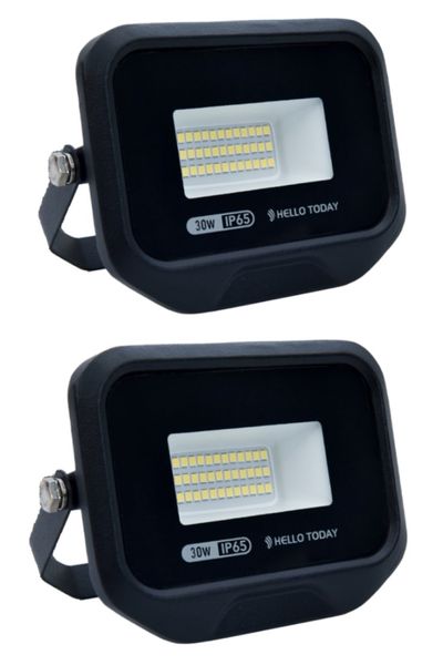 2 Pack 30W LED Flood Light Outdoor IP65 Waterproof