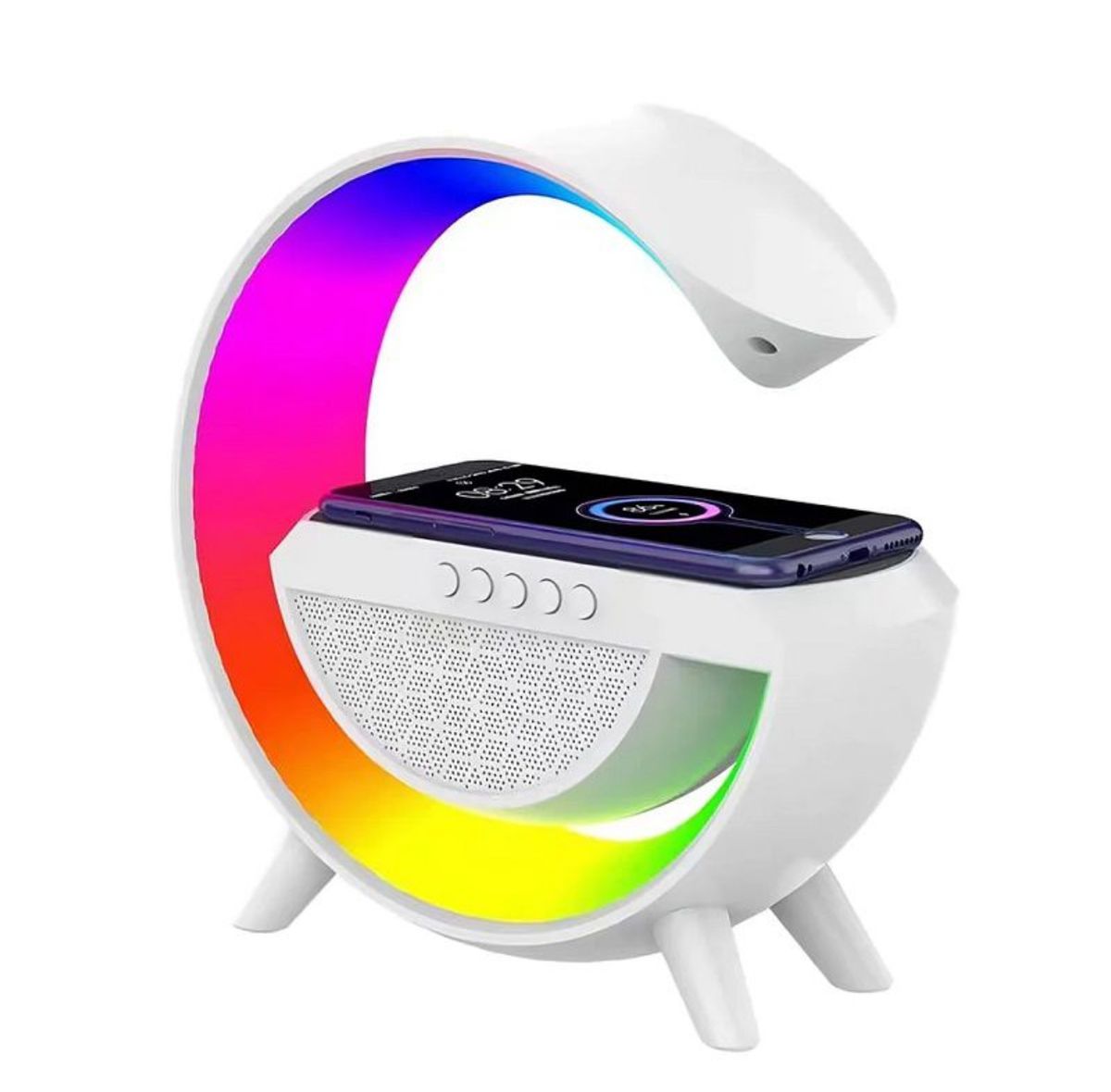 3 in 1 led wireless charging speaker bt2301 shop today get it