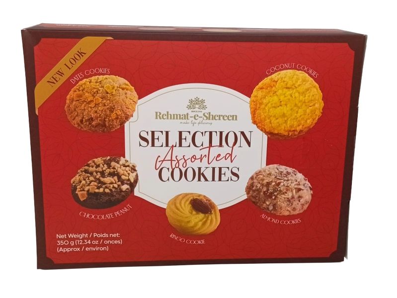 Selection Assorted Cookies - Premium Treat Box (350g)