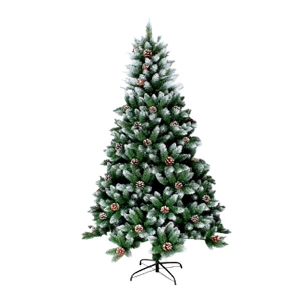 Northern Realistic Christmas Tree With Pinecones