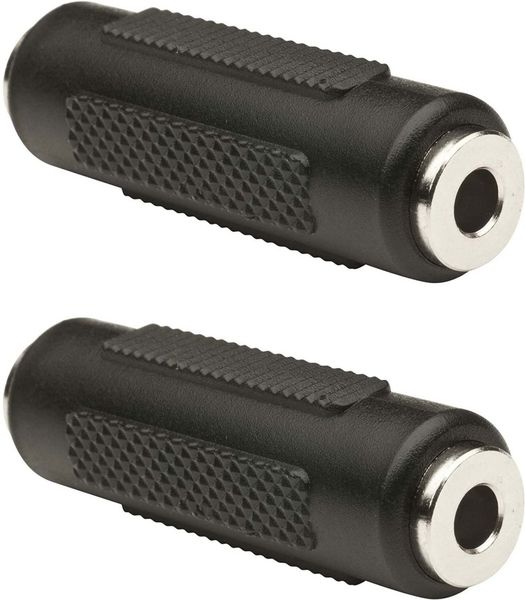 3.5mm Headphone Adapter, 3.5mm 1/8'' Female to Female Aux Pack of 4