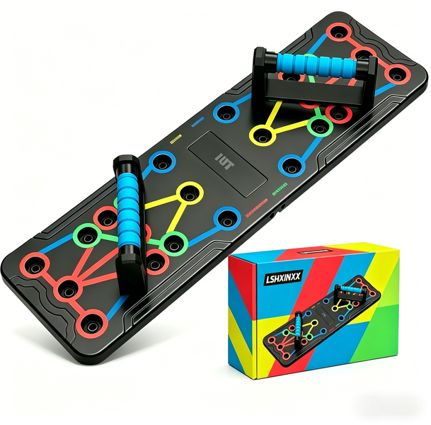 Solid Push Up Board 15 in 1 Home Workout Equipment Multi-Functional Pushup