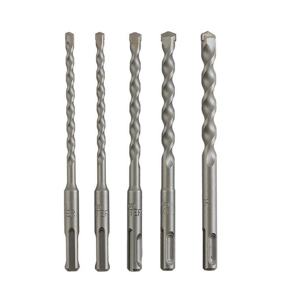 Dexter 5 Piece Concrete Drill Bit Set SDS+ 6/6/8/10/12