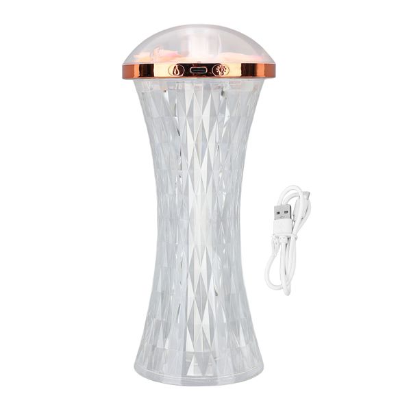 320ml USB Ambient Light Humidifier - Quiet colorful diffuser for bedroom