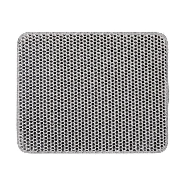 Double Layer Cat Litter Mat Washable Cat Litter Catcher - Large