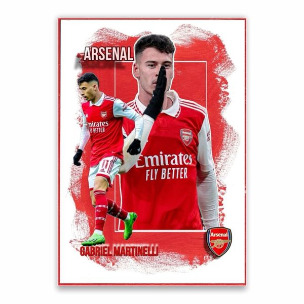 Gabriel Martinelli Arsenal Poster - A1