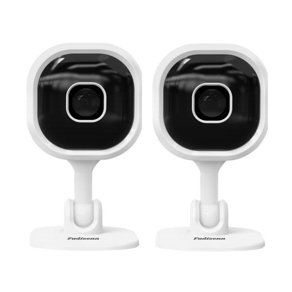 Fudisenn 2-Pack Smart WiFi Camera 1080P - Indoor Baby &amp; Pet Monitor