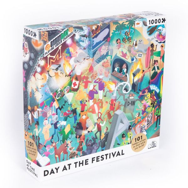 Big Potato Games: Day at the Festival Jigsaw Puzzle: 1000 Pieces