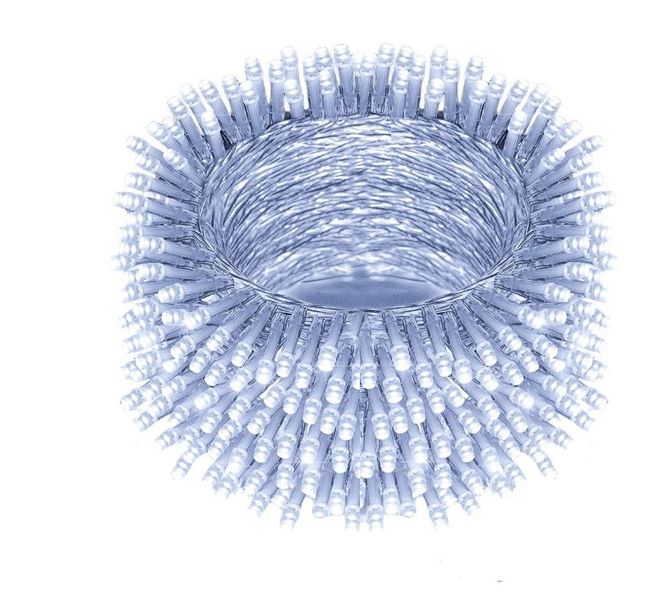 9V 100M White LED Fairy Light With 8 Combination Setting Mode ZYF-D202