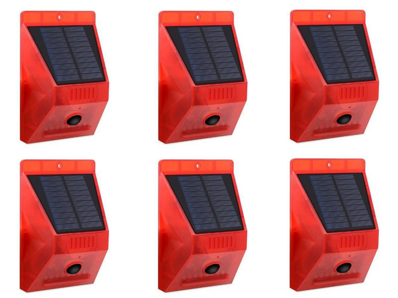 6pack Solar Alarm Remote Light