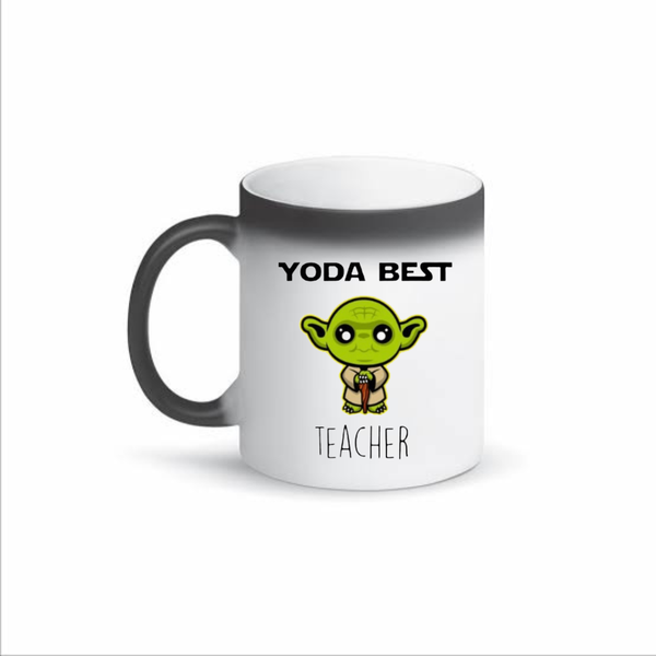 Yoda Best Teacher Starwars Color Changing Mug
