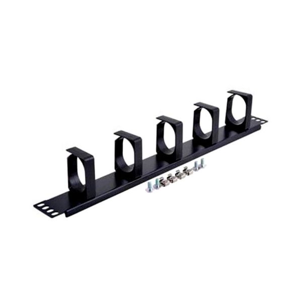 Mecer - 1U Plastic Ring Cable Management